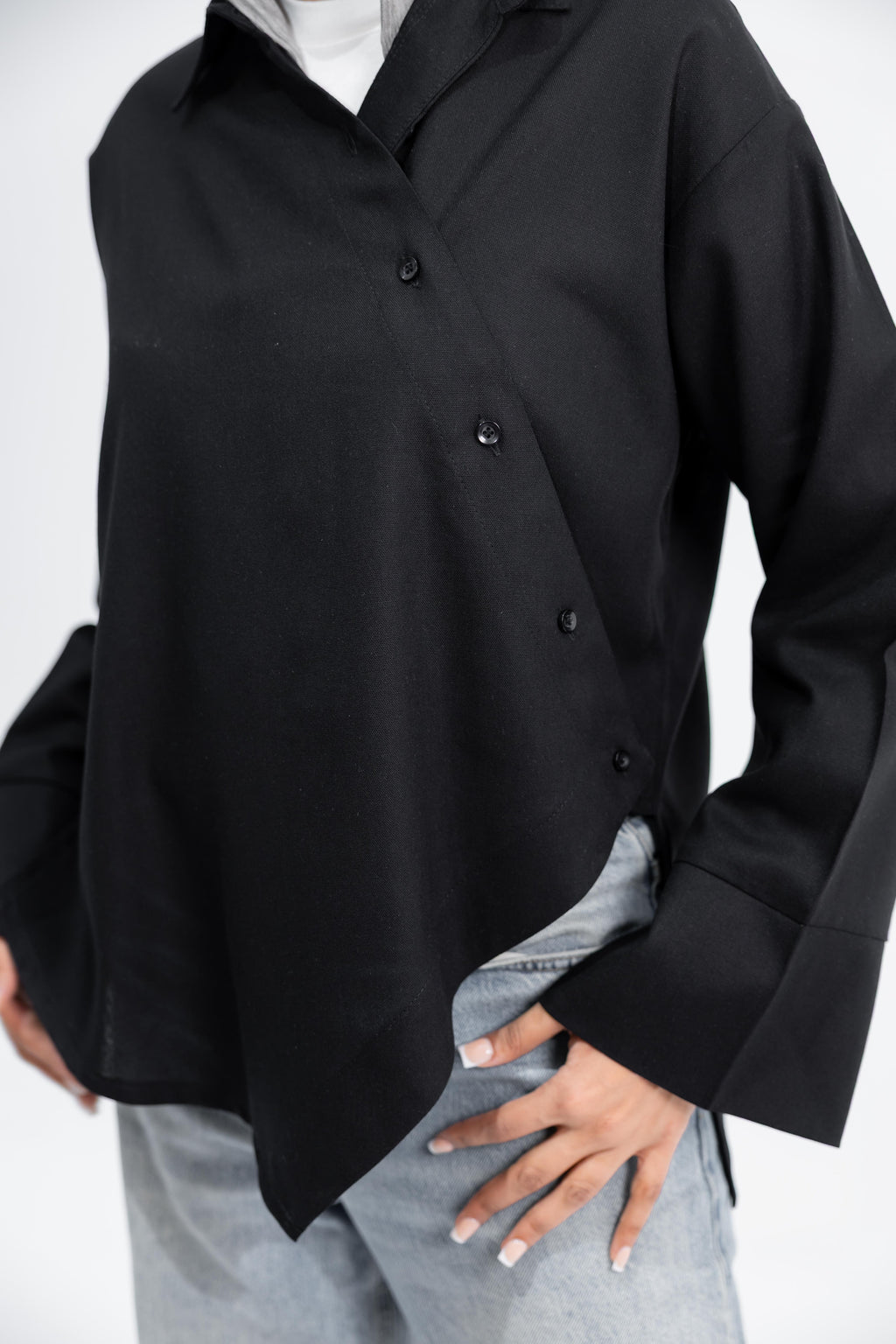 Criss Crossed Linin Shirt