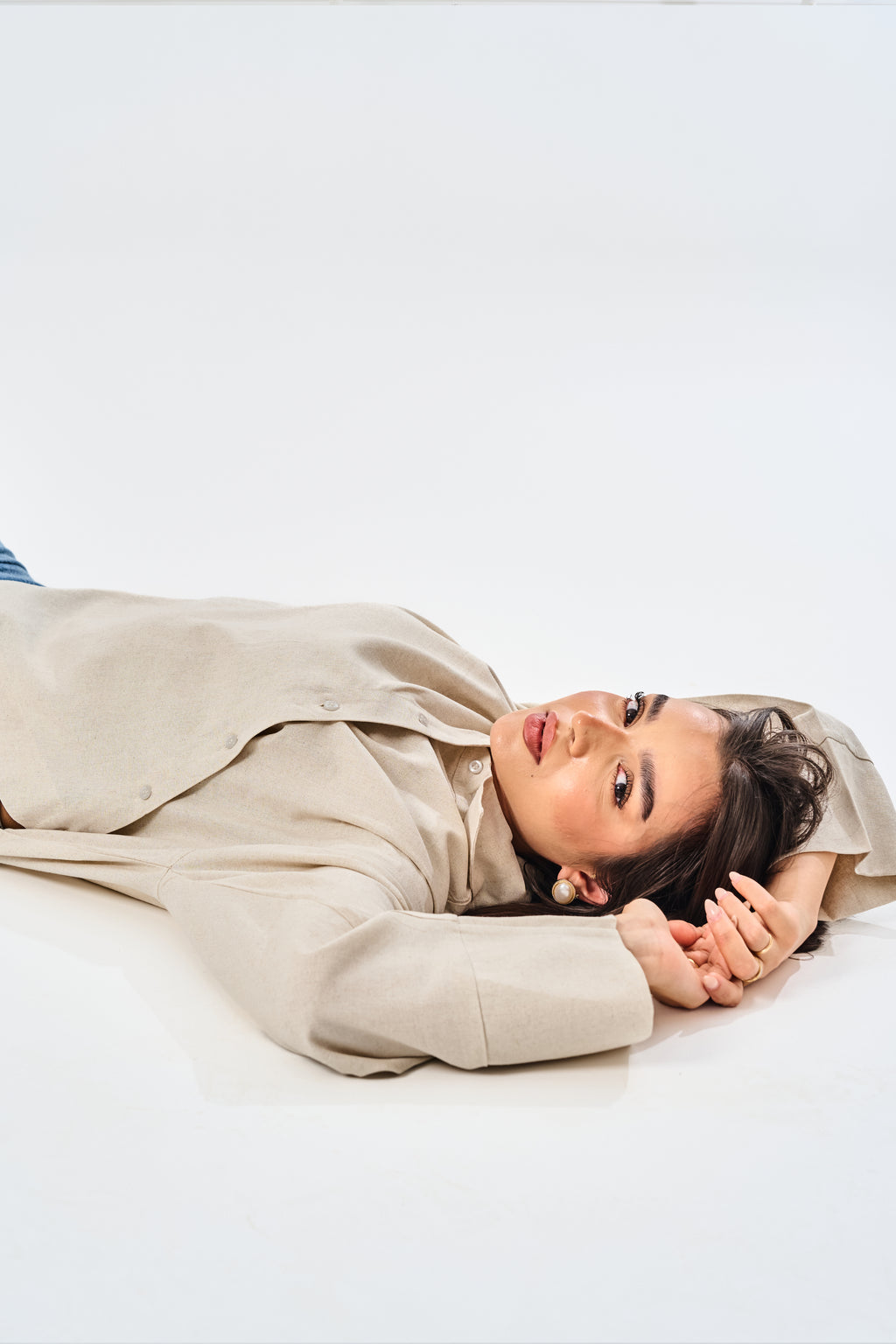 Criss Crossed Linin Shirt